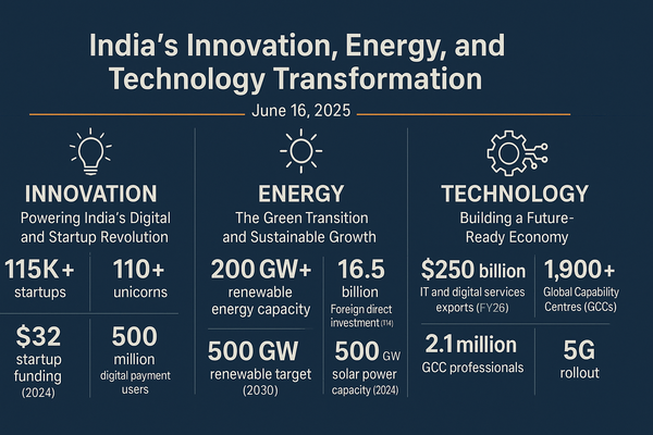 Sectors Like Innovation, Energy, Technology Offer Immense Potential: Aligning with India’s Reform Trajectory